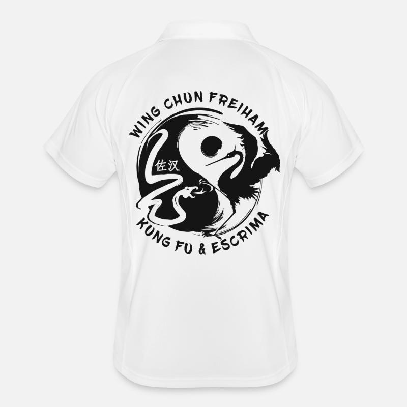 Wing Chun Kung-Fu Men's Polo breathable