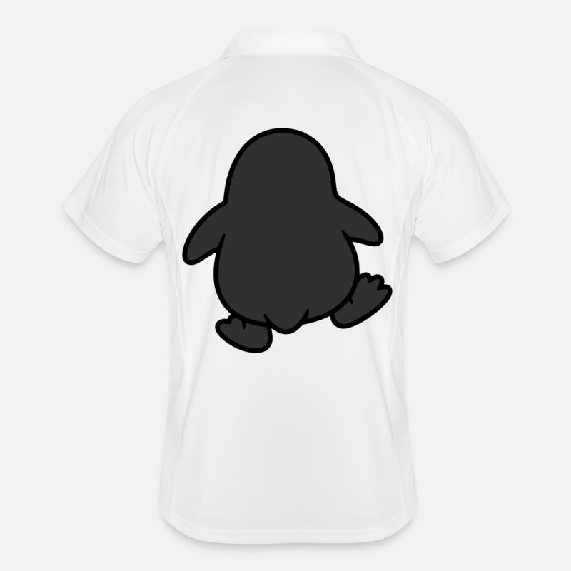 Penguin Waddle Walk Men's Polo breathable