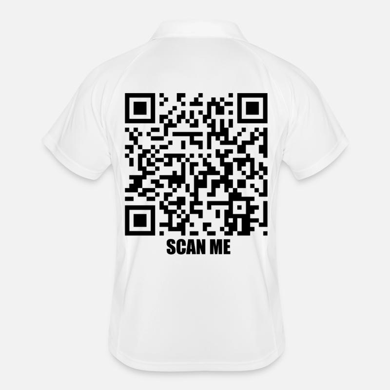 Message de citation – Souriez-moi Polo respirant Homme