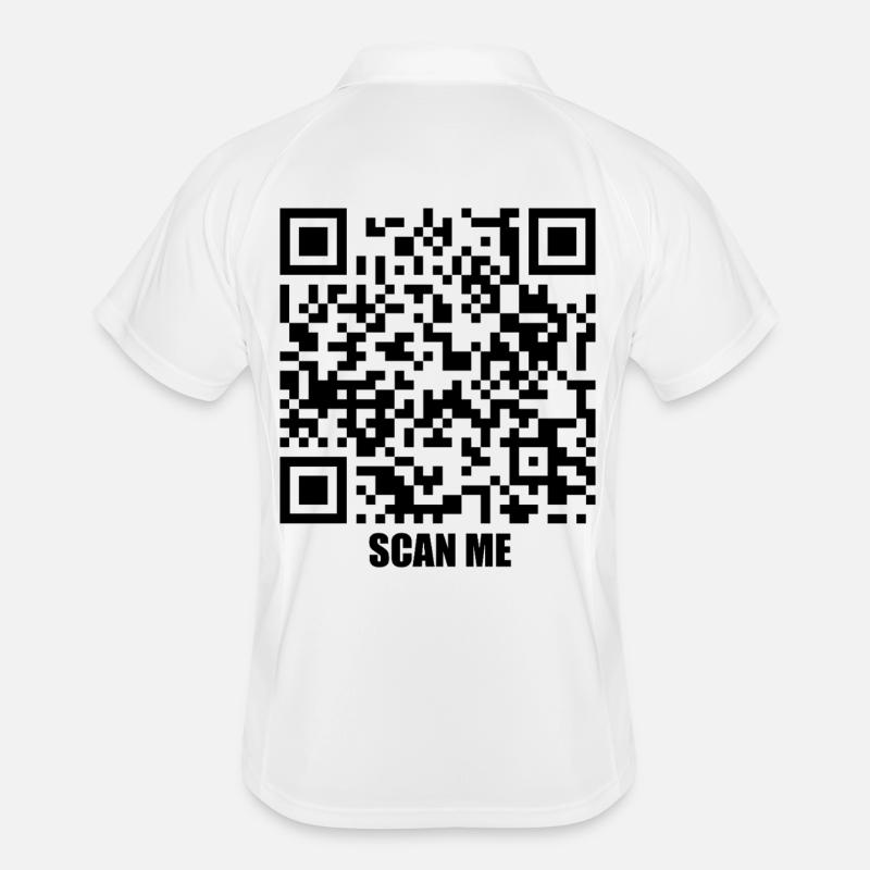 Message de citation – Embrasse-moi Polo respirant Homme