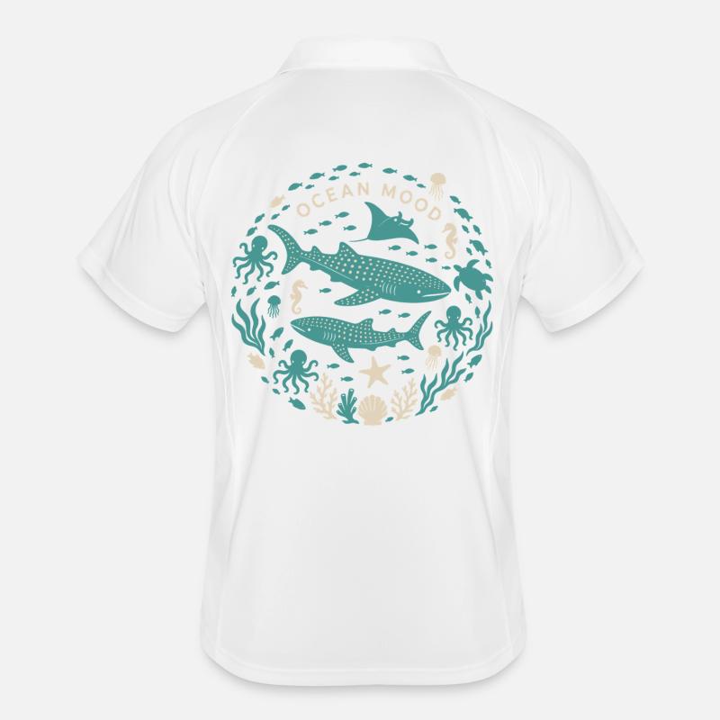 Ocean Mood Männer Polo atmungsaktiv