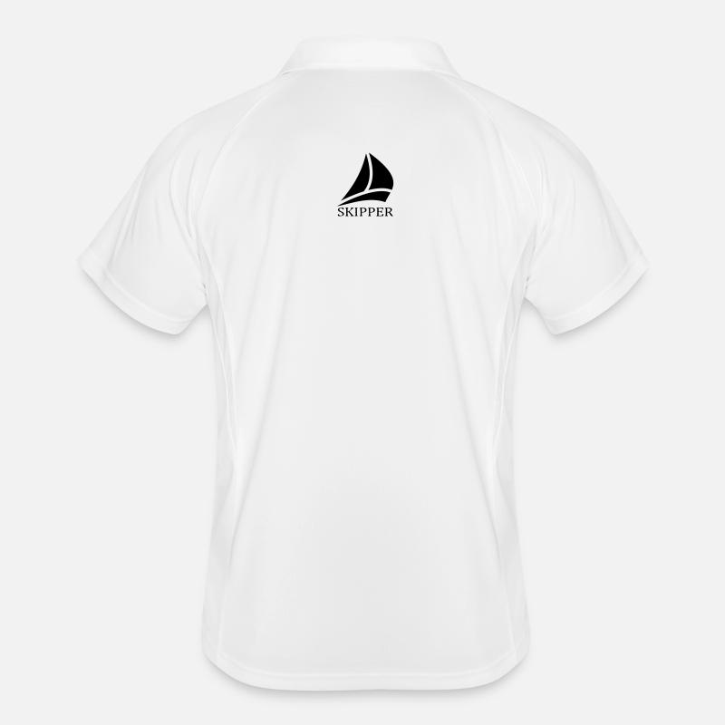 Logo de voilier Skipper Polo respirant Homme