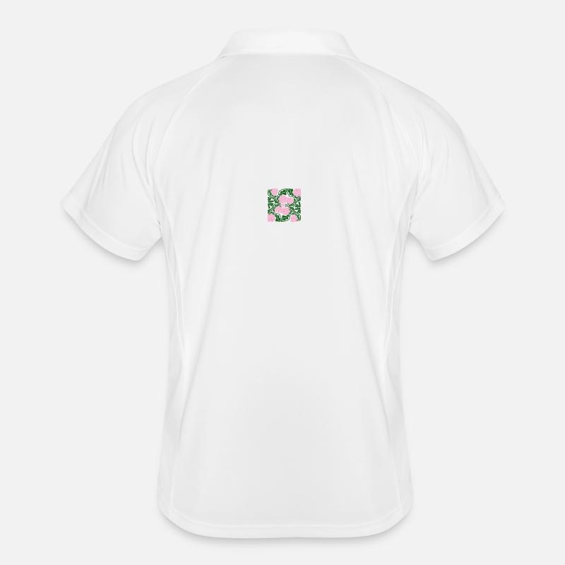 flower Polo respirant Homme