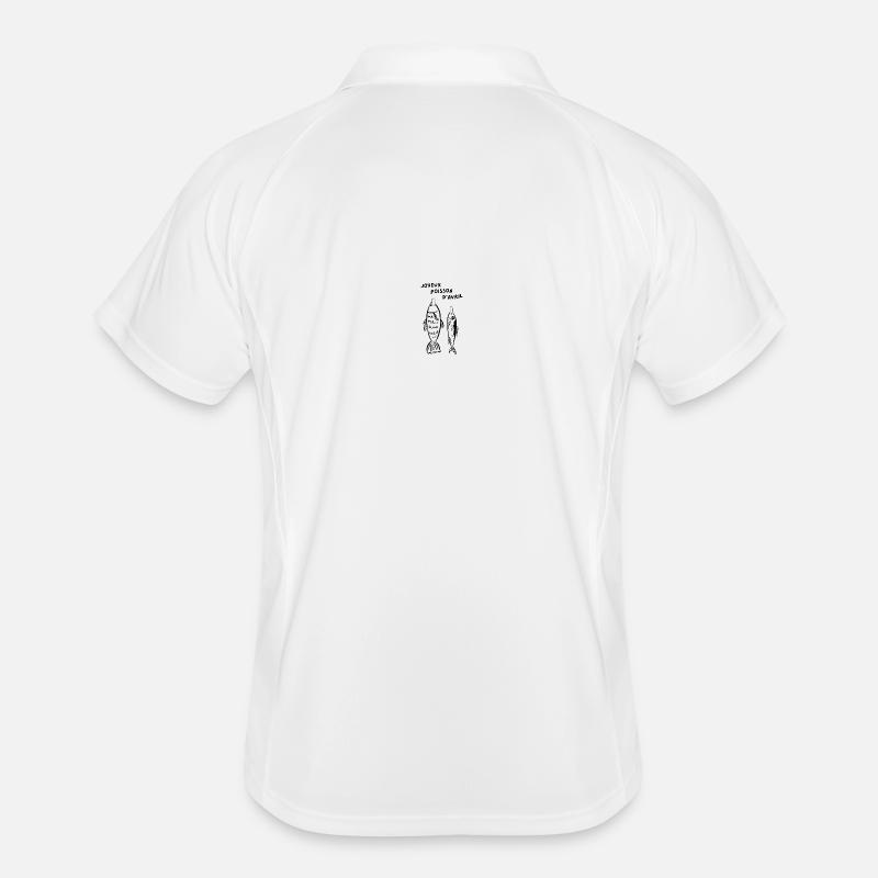 Poisson d'avril Polo respirant Homme