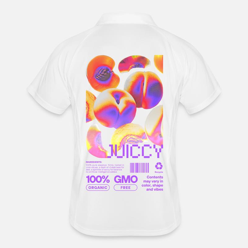 Déclaration pêche juteuse Polo respirant Homme