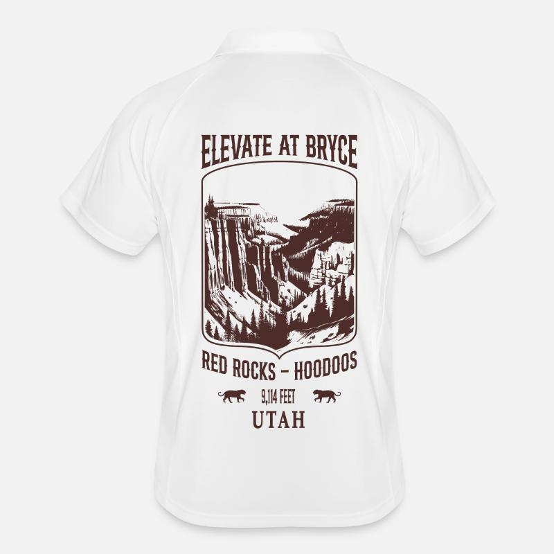 Elevate bei Bryce Männer Polo atmungsaktiv