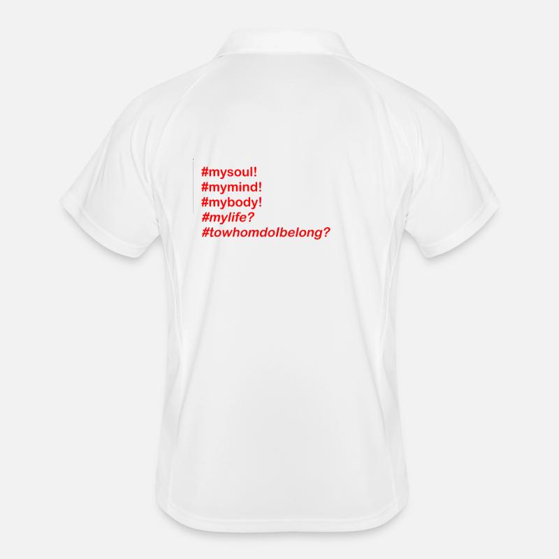 Soul Hashtag Collection Men's Polo breathable