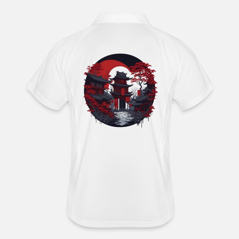 China Town Männer Polo atmungsaktiv