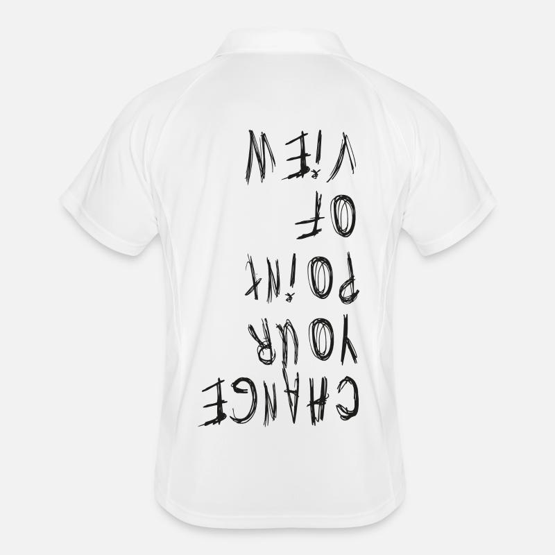 Changez de point de vue - Changement de perspective Polo respirant Homme