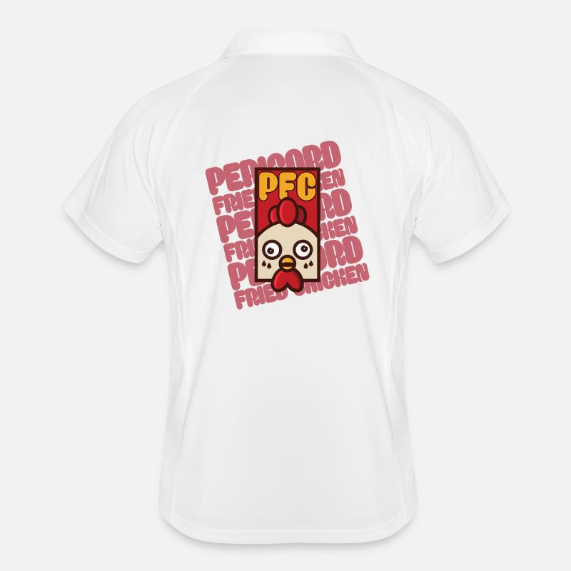 Périgord-Huhn Männer Polo atmungsaktiv