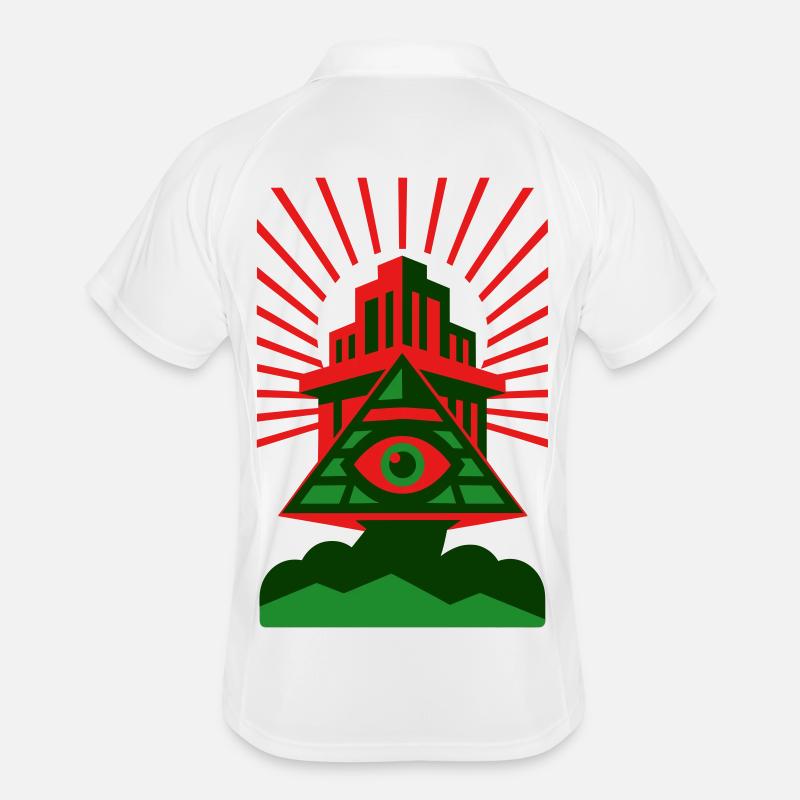 Pyramid Eye Architecture Men's Polo breathable