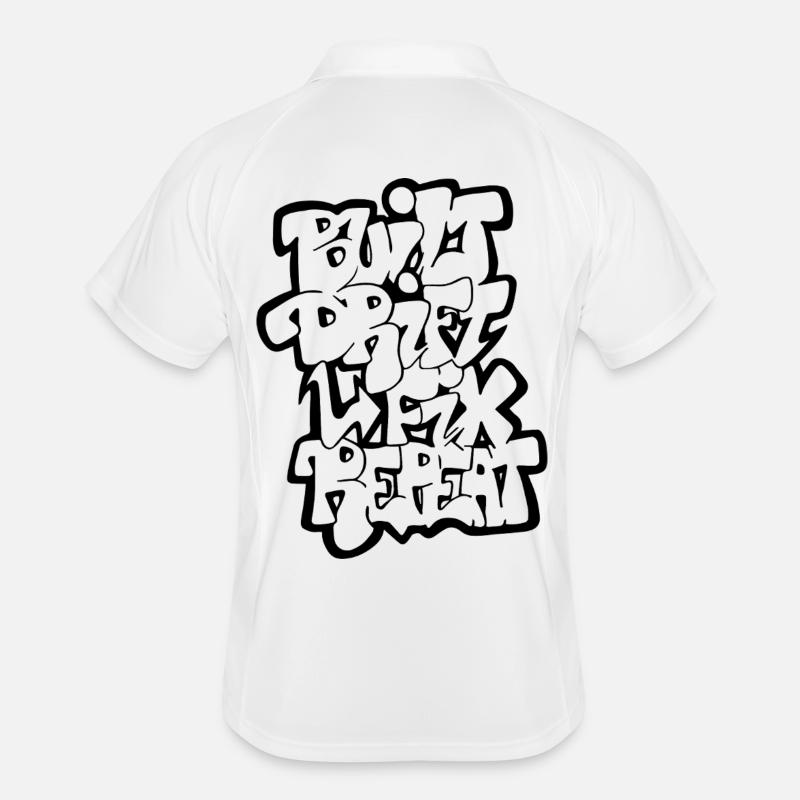 Dérivée construite Correction Répétition Polo respirant Homme