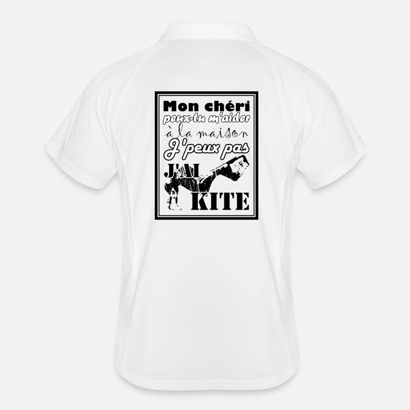 Mon chéri aide-moi — j’peux pas Polo respirant Homme