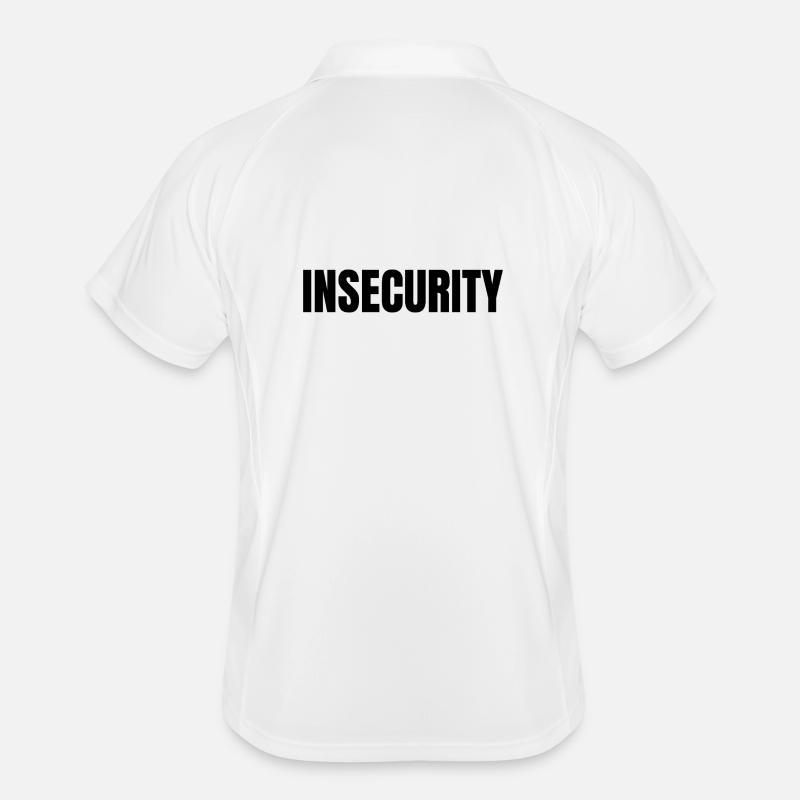 INSÉCURITÉ (Pas Sécurité) Polo respirant Homme