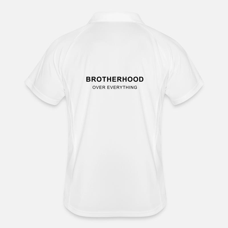 LA FRATERNITÉ SUR TOUT Polo respirant Homme