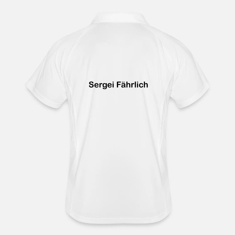 Sergei Fährlich Männer Polo atmungsaktiv