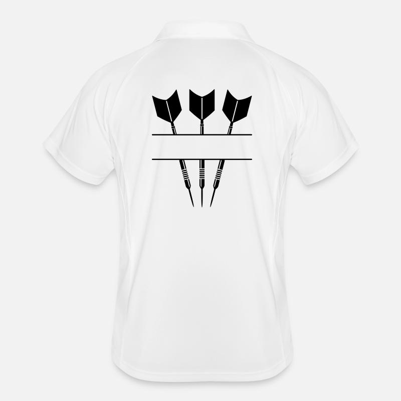 Three Darts one Color-Drei Darts eine Farbe 2.1 Men's Polo breathable