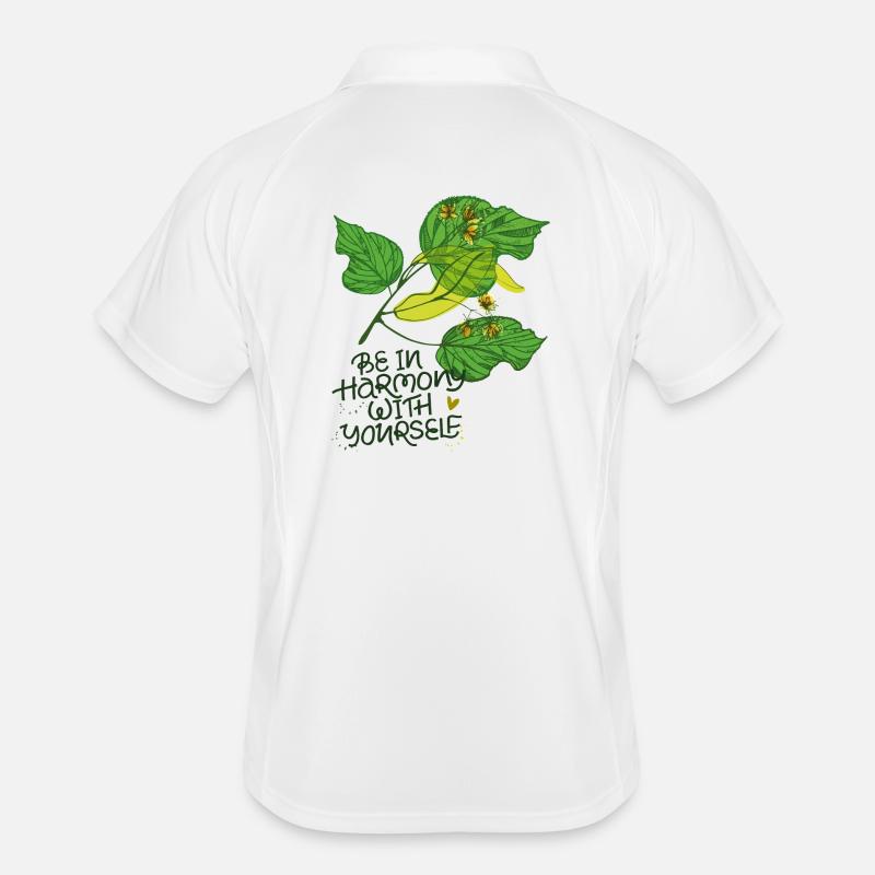 Harmonie, Nature Polo respirant Homme