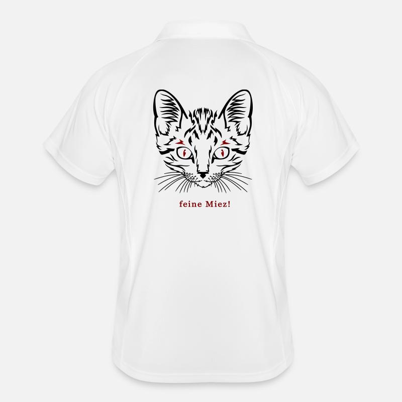 Cat, fine kitty Men's Polo breathable