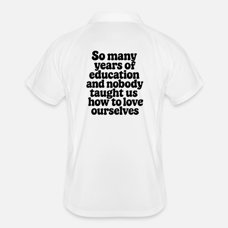Selbstliebe 2 Männer Polo atmungsaktiv