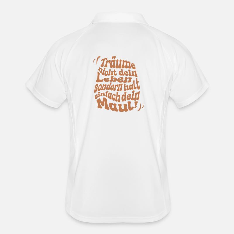 Stop dreaming Men's Polo breathable