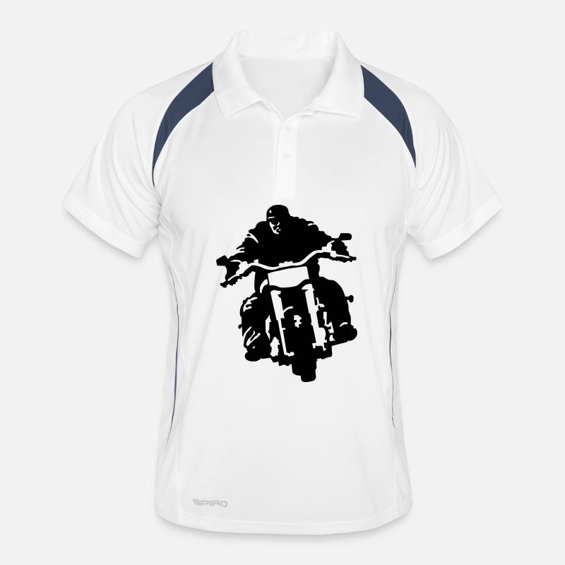 biker Men's Polo breathable