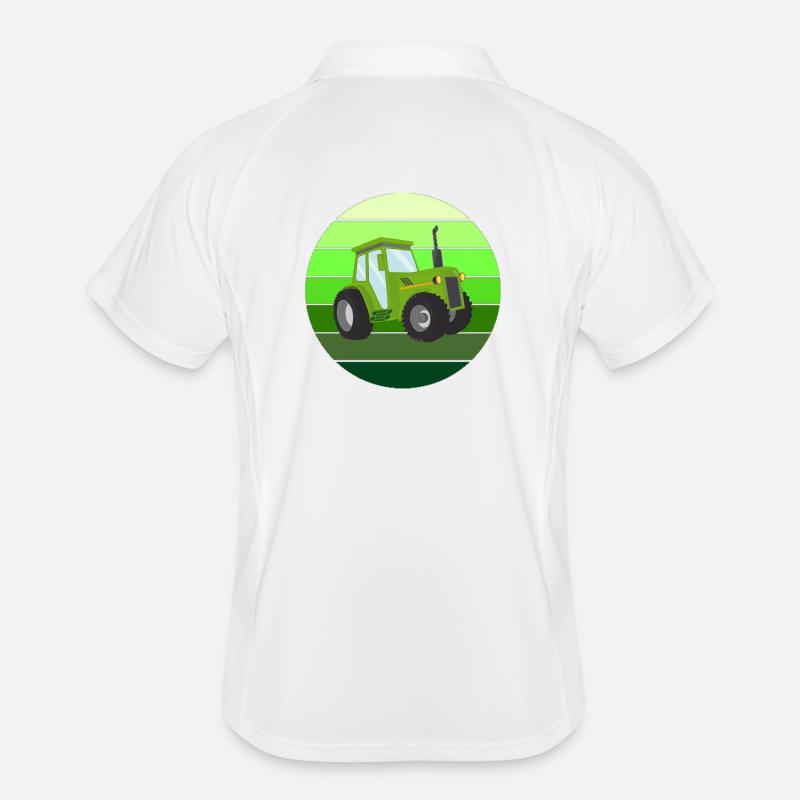 tractor, farmer, farmer, farmer Men's Polo breathable