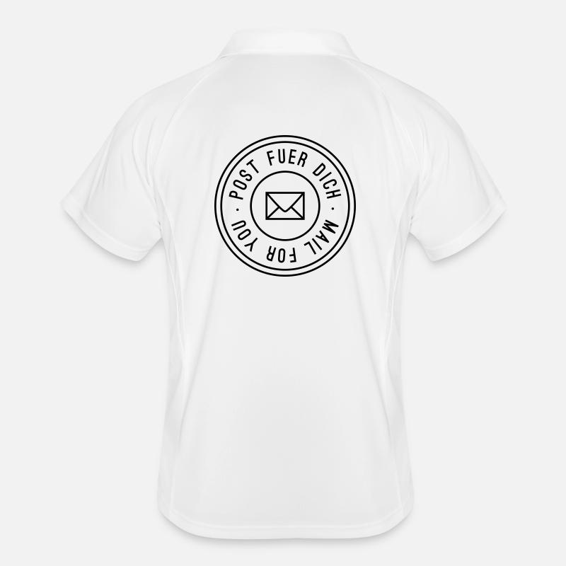 UNE Post for you Men's Polo breathable