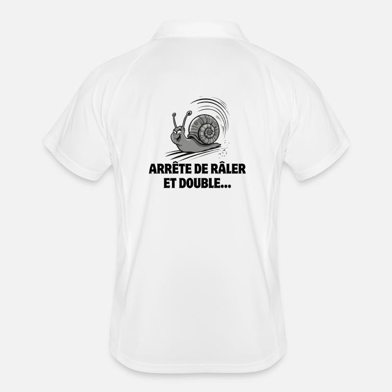 Führerschein, Schnecke, Geschwindigkeit Männer Polo atmungsaktiv