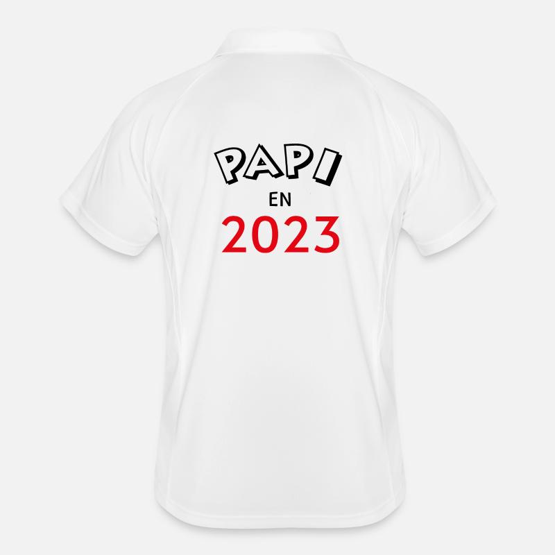 Papi en 2023 Polo respirant Homme