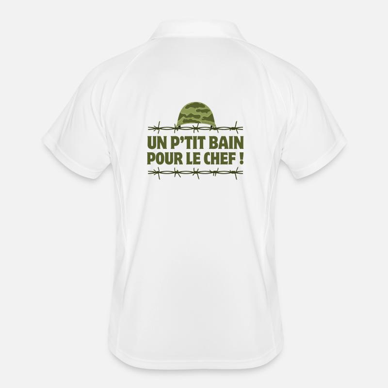 septième compagnie, 7ème compagnie, Pitivier Polo respirant Homme