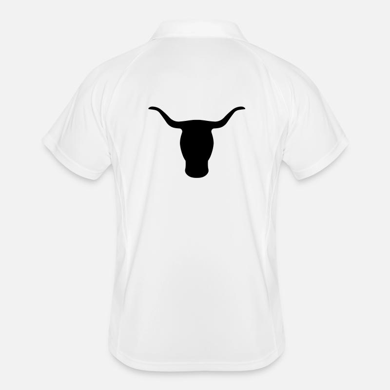 Bull's Head Men's Polo breathable