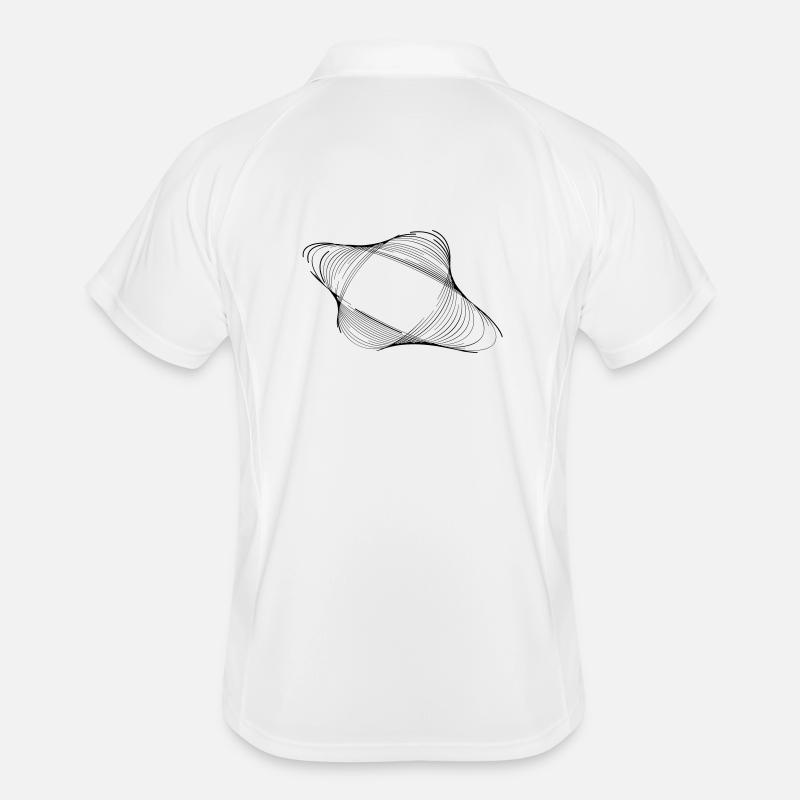 The extra imperfect geometric shape Men's Polo breathable