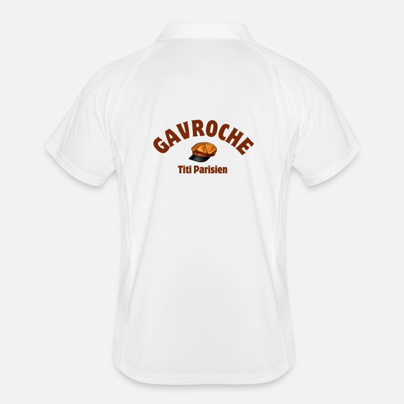 gavroche, poulbot, titi Pariser Männer Polo atmungsaktiv