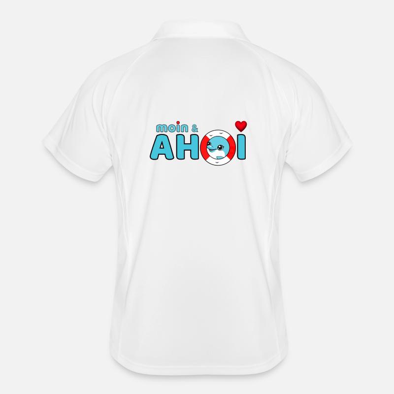 Moin and Ahoy Men's Polo breathable