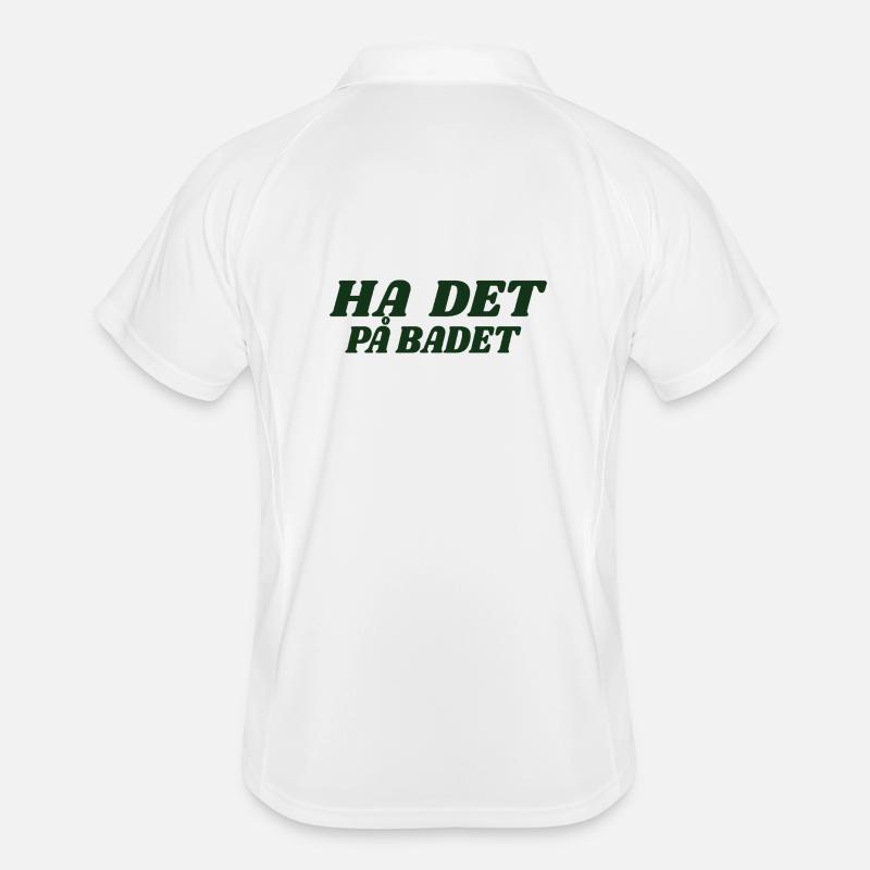Stell es ins Badezimmer Männer Polo atmungsaktiv