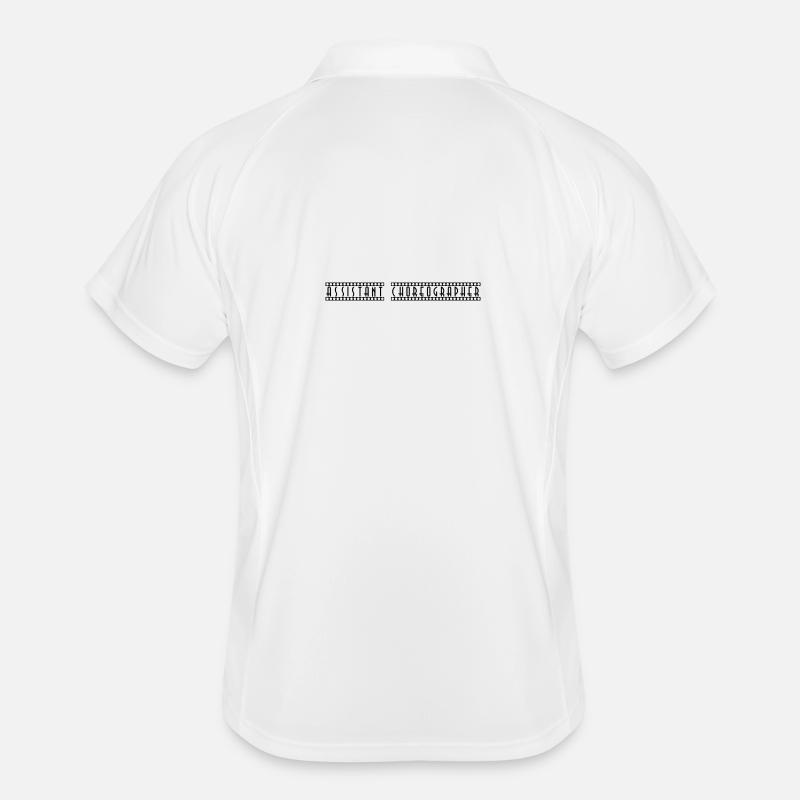 Assistant_Choreographer - Men's Polo breathable - white/navy