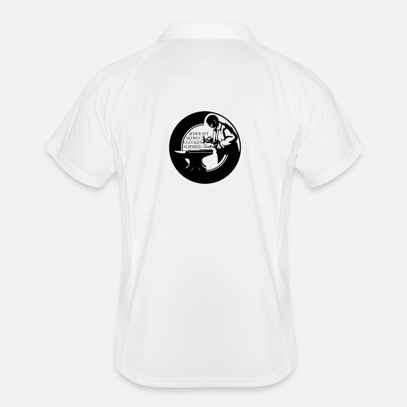 Badge - Chacun est l’architecte de son propre bonheur Polo respirant Homme