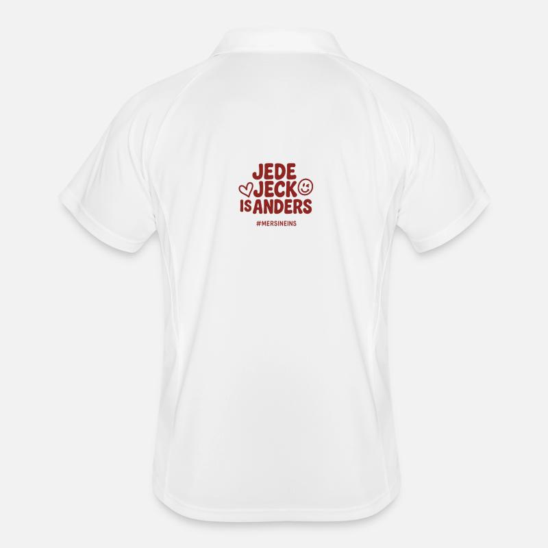 Chaque Jeck est différent - Cologne eye-catcher Polo respirant Homme
