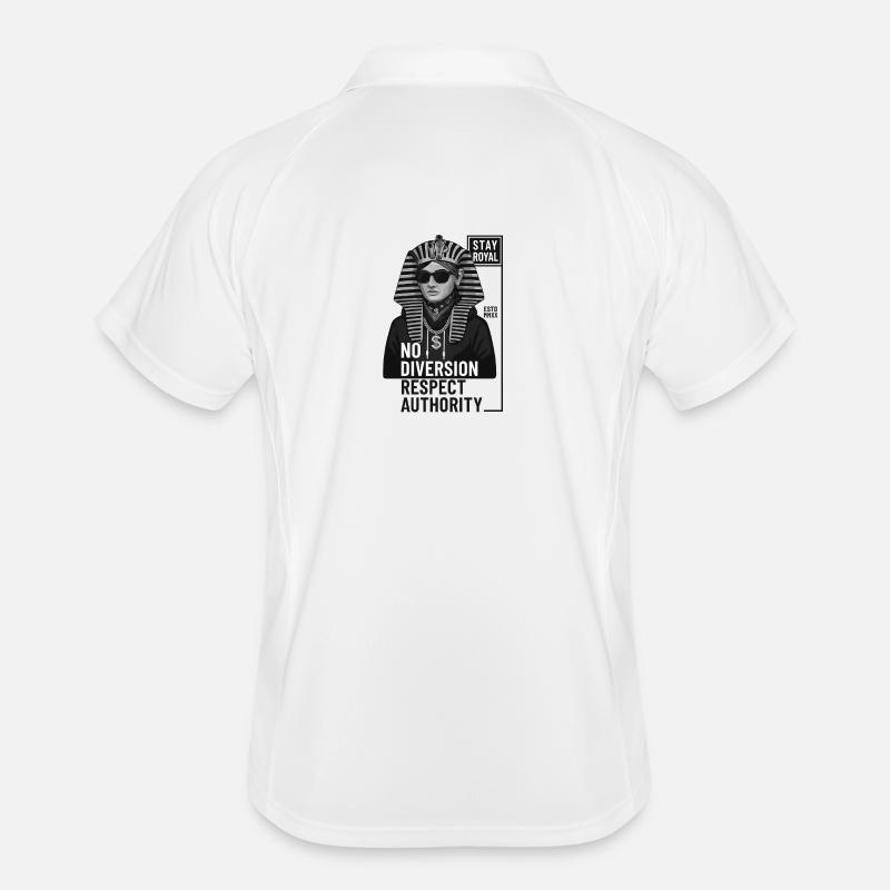 Rebellious Pharaoh Street Style Print Men's Polo breathable