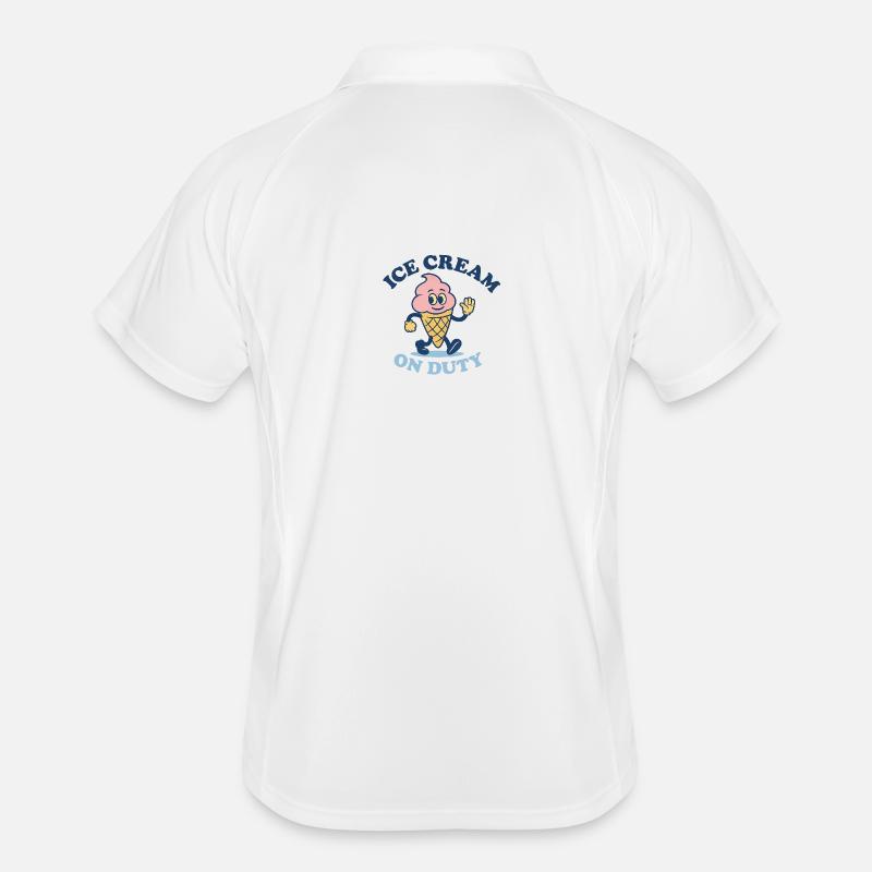 Glaces en service Polo respirant Homme