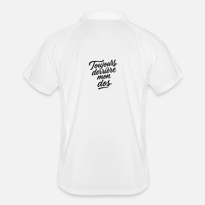 Always behind my back Men's Polo breathable