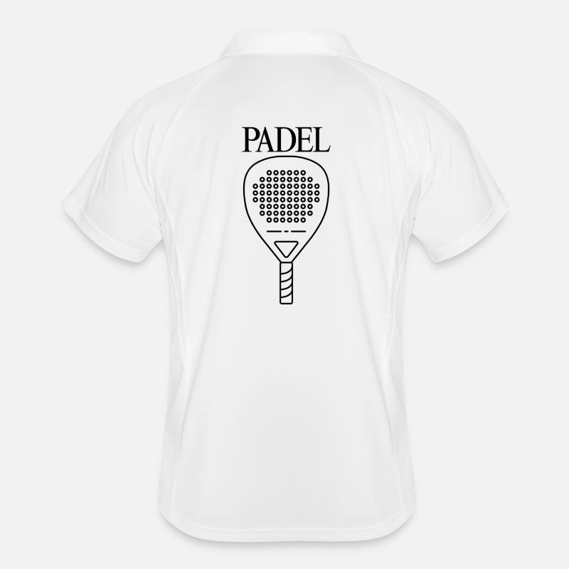 Padel rackets Men's Polo breathable
