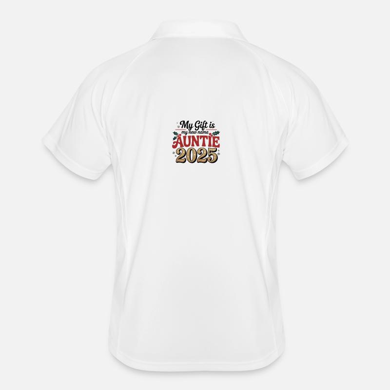 Tante 2025 Mon identité cadeau Polo respirant Homme