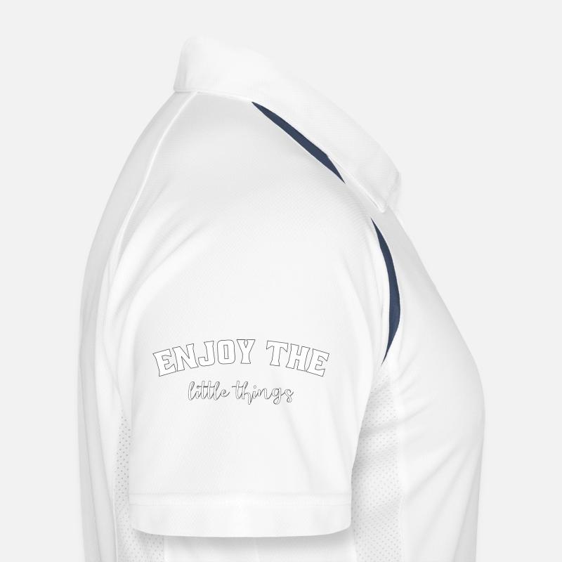 Profitez des petites choses Polo respirant Homme