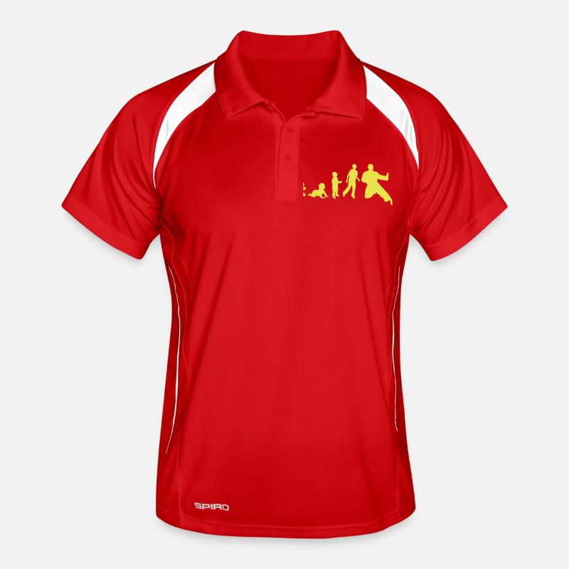 Evolution qwan ki do self defense 2 Men's Polo breathable
