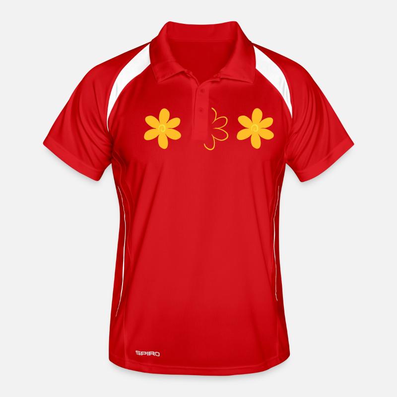 Blume Männer Polo atmungsaktiv