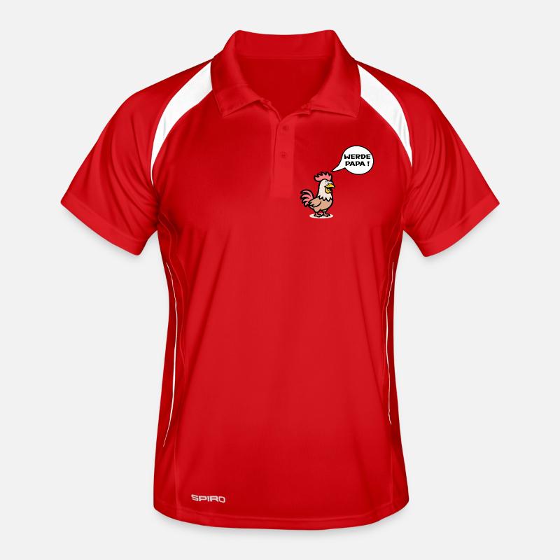 Papa Farmer - Chicken Farmer Men's Polo breathable