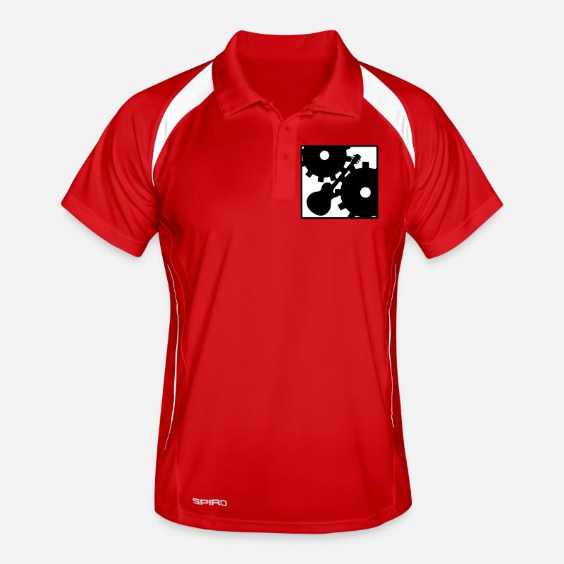 Rock contre la Machine Polo respirant Homme