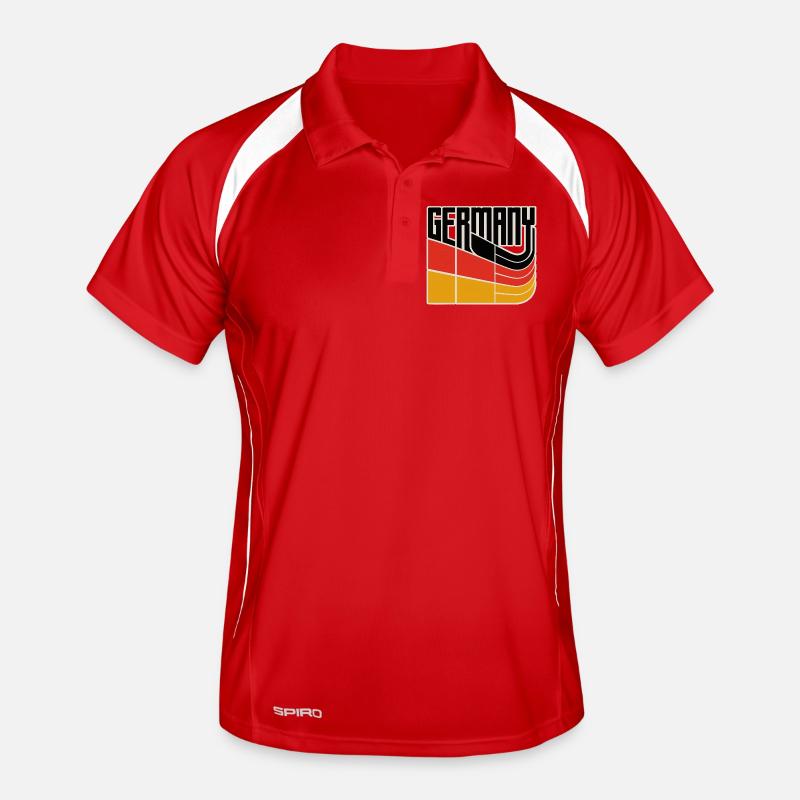 Germany Men's Polo breathable